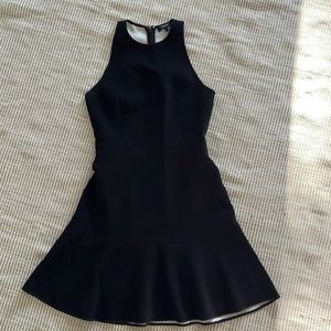 Theory flounce dress, size 2, super flattering